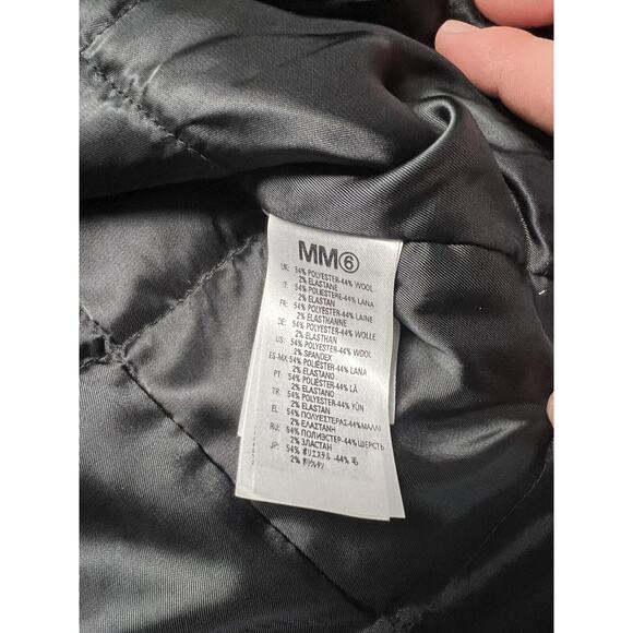 MAISON MARGIELA MM6 KIDS Teen Unisex Chore Coat Jacket Wool 14A €320 MSRP NWT - Picture 11 of 13